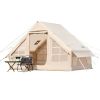 VEVOR Inflatable Tents for Camping, 3-5 Person Easy Setup Blow up Tent with Hand Pump