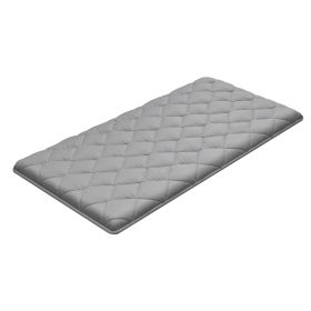 VEVOR Japanese Tatami Mat, Twin Size Foldable Japanese Tatami Mattress, Futon Mattress with Storage Bag & Fastener, 9-Layer Floor Mat for Sleeping