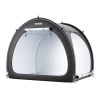 Outdoor Bike Storage Tent Fan-Shaped Dual-Door Bike Tent for 4 to 5 Bikes