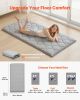 VEVOR Japanese Tatami Mat, Twin Size Foldable Japanese Tatami Mattress, Futon Mattress with Storage Bag & Fastener, 9-Layer Floor Mat for Sleeping
