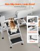 VEVOR 34 Inch Stainless Steel Dog Washing Station, Pet Grooming Tub with Hot & Cold Faucet, Showerhead, Home Wash Sink, Fits Small Cats and Dogs