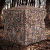Hunting Blind 360 Degree One-Way See-Through Ground Blind for 2-3 Person