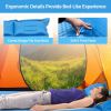 Self-Inflating Camping Outdoor Sleeping Mat with Pillows Bag