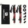 Five Section Folding Trekking Cane For Hiking And Walking - Lightweight 7075 Aluminum, Strong And Durable Outer Lock And High-density EVA Grip