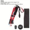 Five Section Folding Trekking Cane For Hiking And Walking - Lightweight 7075 Aluminum, Strong And Durable Outer Lock And High-density EVA Grip