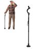 Collapsible Walking Cane with Adjustable Heights for Hiking