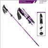 "Ultralight Folding Hiking Poles - 7075 Aluminum with EVA Grip, Tungsten Tips - Perfect for Backpacking & Climbing"